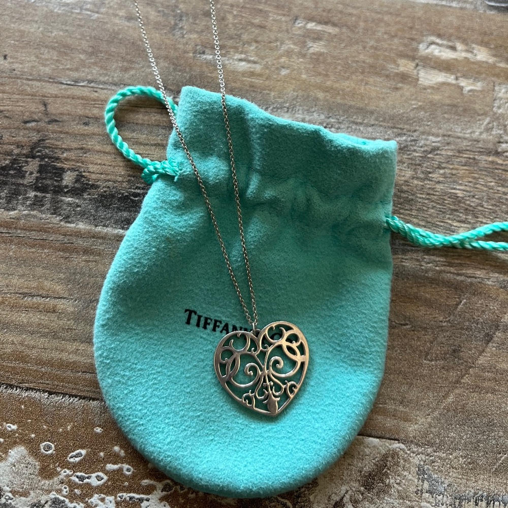 Tiffany heart necklace